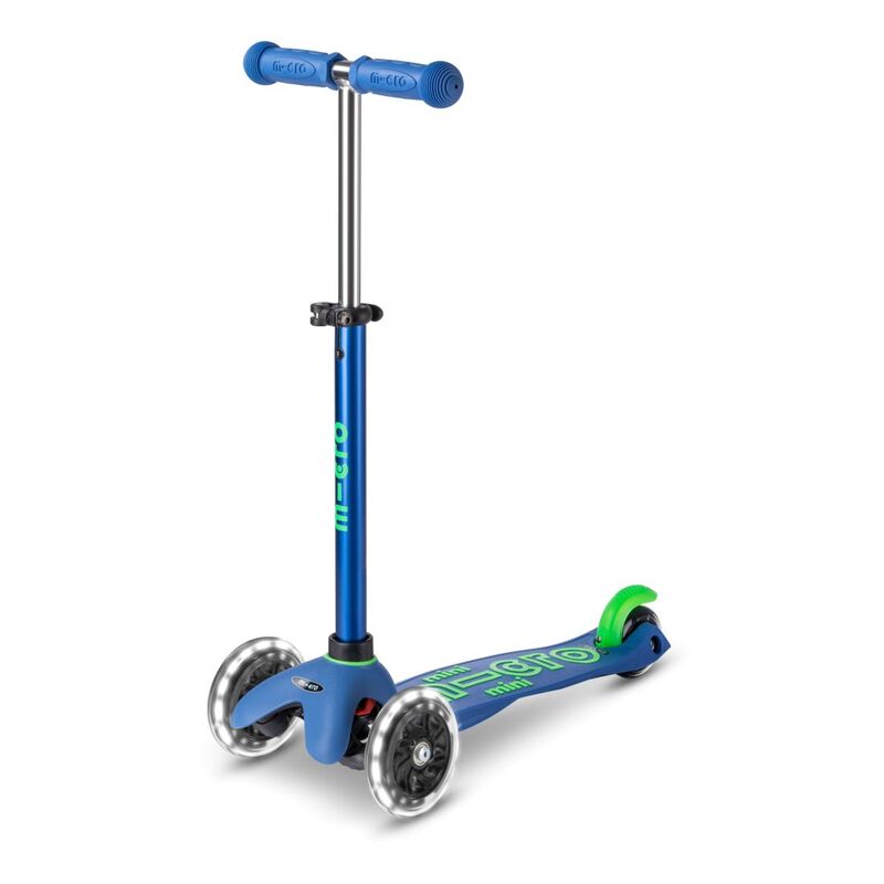 Micro Mini Deluxe Led Scooter - Crystal Blue