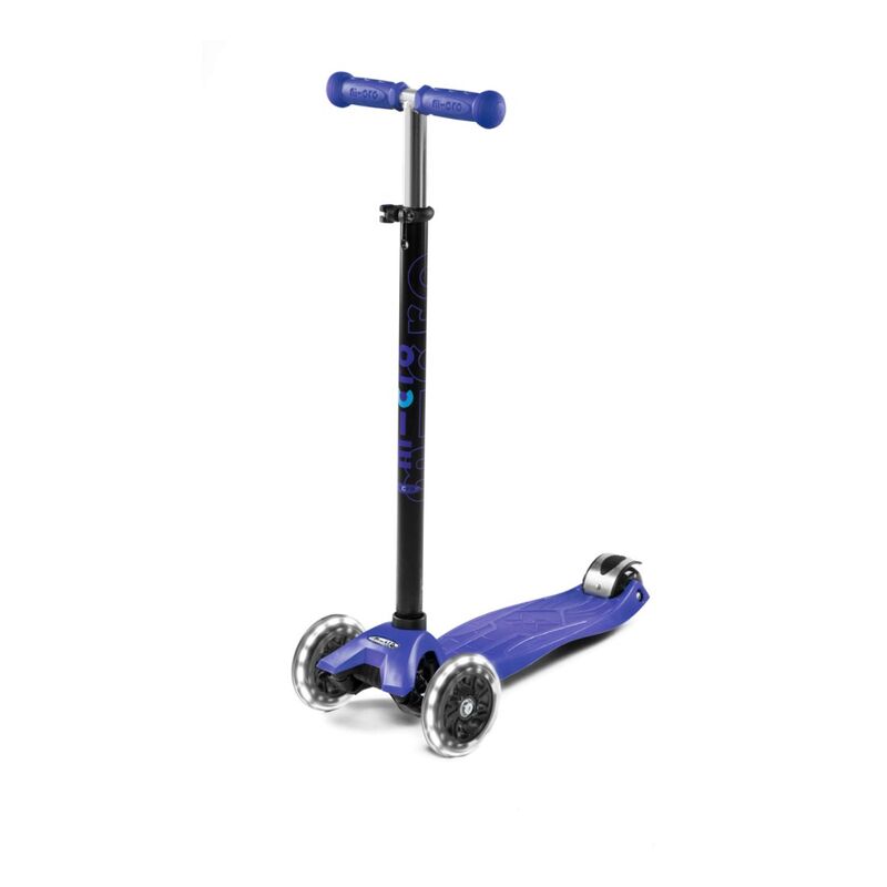 Micro Maxi Plus Led Scooter - Blue