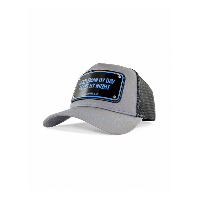 John Hatter Gentleman By Day Beast By Night Unisex Cap Grey