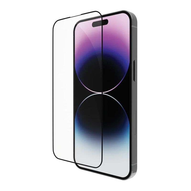dbramante1928 Eco-Shield Screen Protector for iPhone 14 Pro - Clear/Black Edge dbramante1928 Eco-Shield Screen Protector for iPhone 14 Pro - Clear/Black Edge