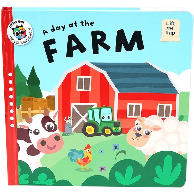 Lift-The-Flap - A Day At The Farm | Annemarie Zinck