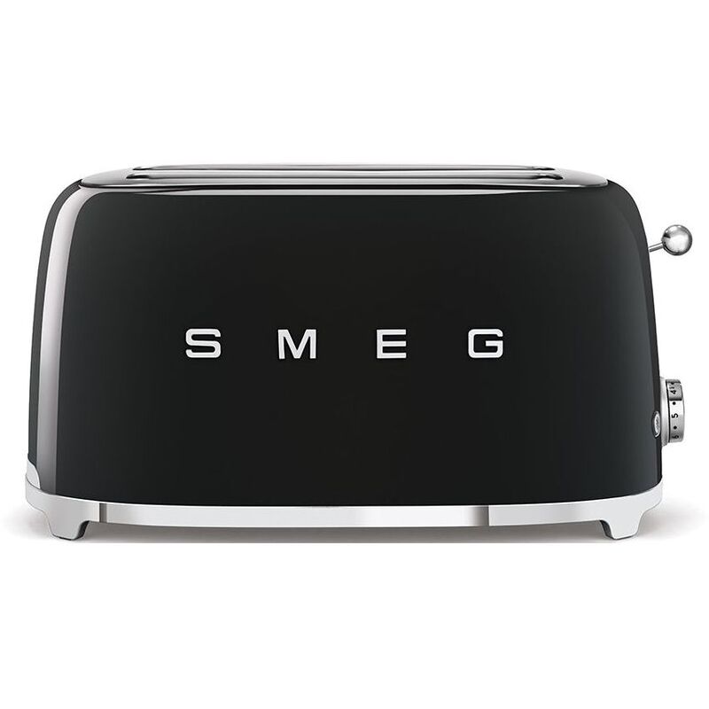 SMEG 4 Slice Toaster 50's Retro Style Black