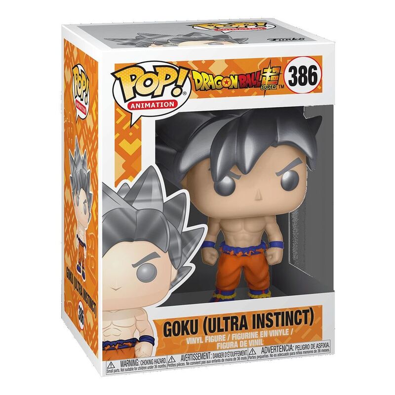 Funko Pop Dragonball Z Goku Ultra Instinct Form Vinyl Figure