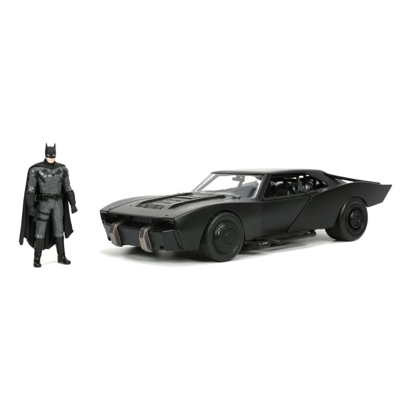 Jada Toys DC The Batman Movie Batman And Batmobile Diecast Model Car 1.24 Scale