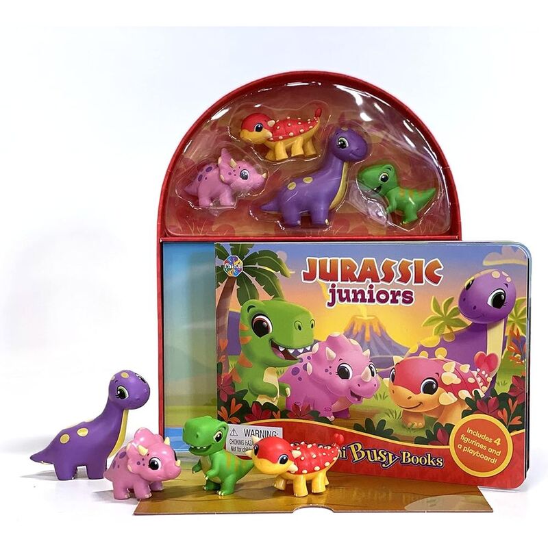 Jurassic Juniors - Mini Busy Books | Phidal