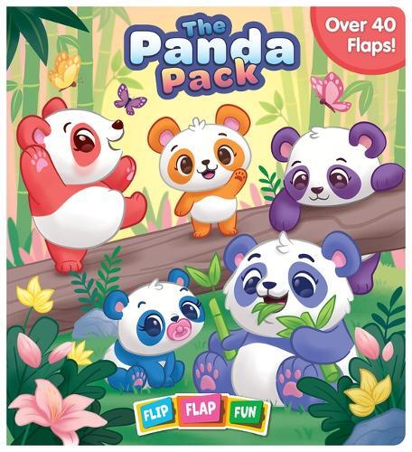 Pandas Flip Flap Fun Book | Phidal