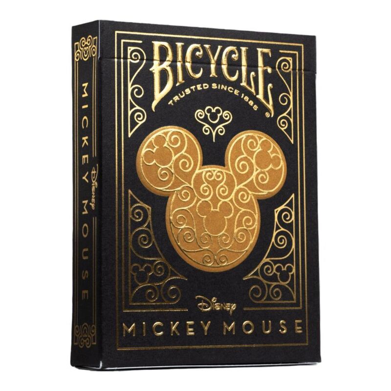 Bicycle Playing Cards Disney Black & Gold Mickey Bicycle Playing Cards Disney Black & Gold Mickey