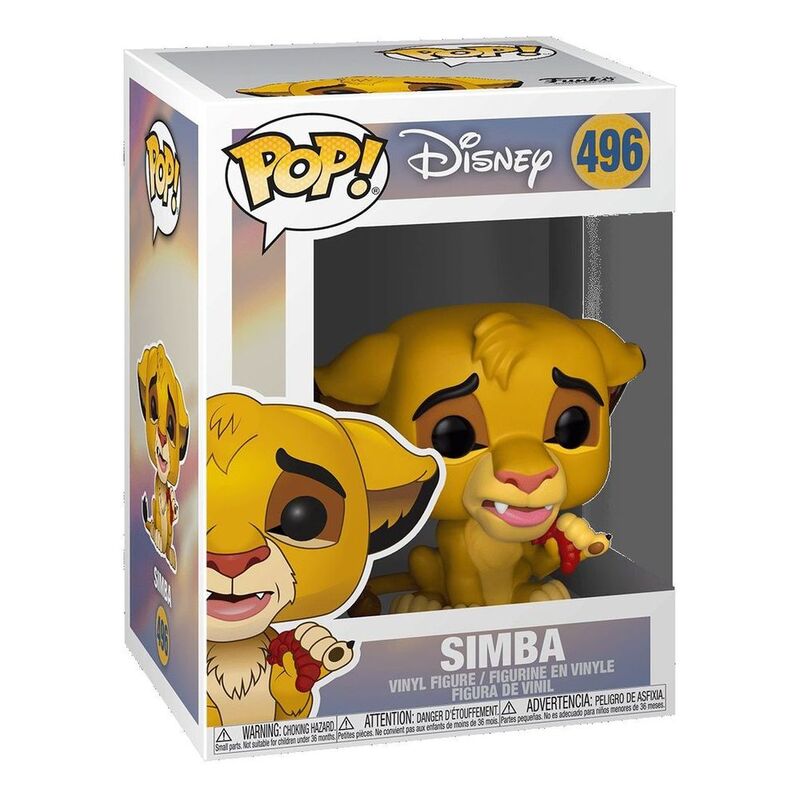 Funko Pop! Disney Lion King Classic Simba With Grub 3.75-Inch Vinyl Figure