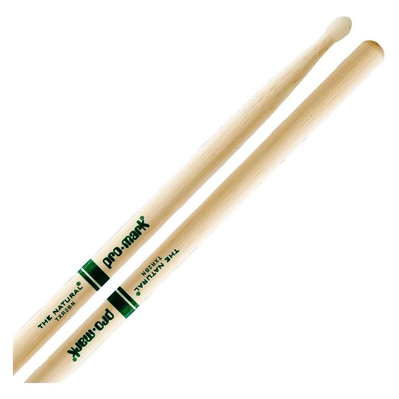 Promark Drumsticks Hickory 2B "The Natural" Nylon Tip