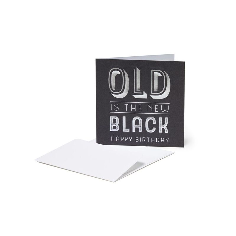 Legami Small Greeting Card - Old (7 x 7 cm) Legami Small Greeting Card - Old (7 x 7 cm)