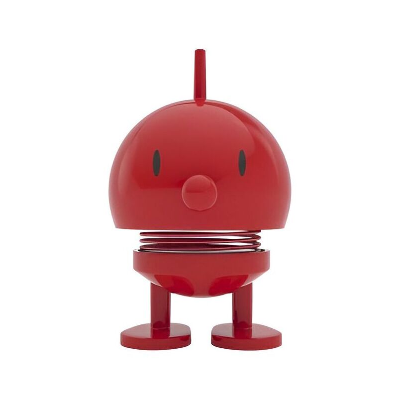 Hoptimist Bumble Decorative Figure - Red - Small (9 x 5.8 cm) Hoptimist Bumble Decorative Figure - Red - Small (9 x 5.8 cm)