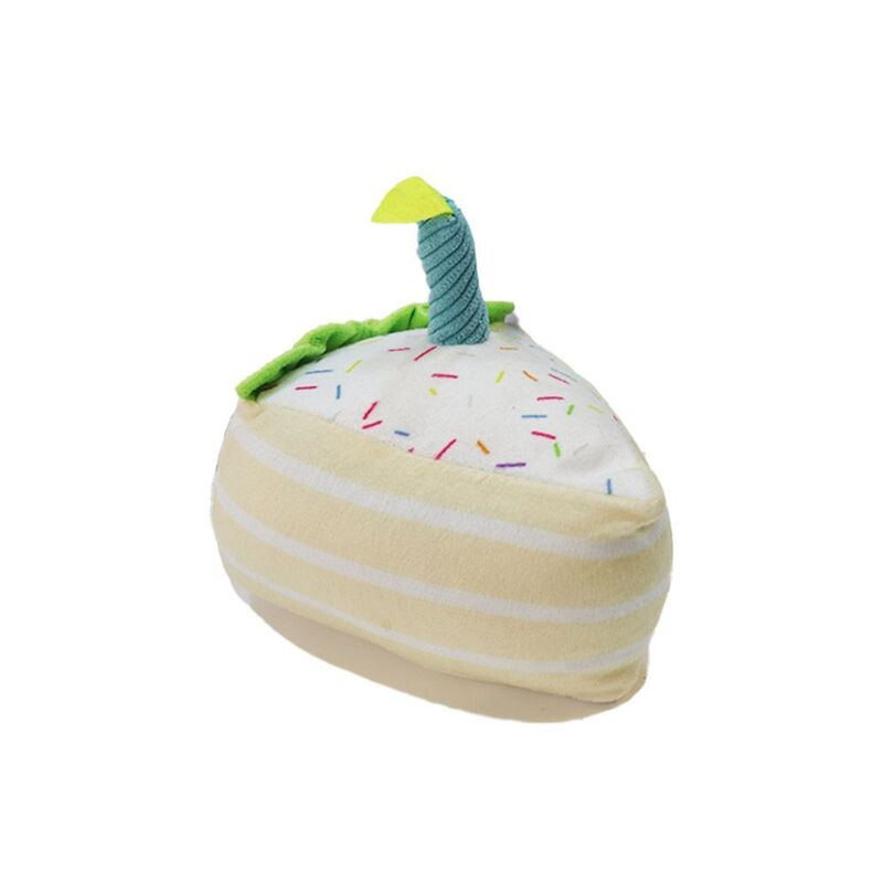 Nutrapet Plush Pet Pups Cake Slice