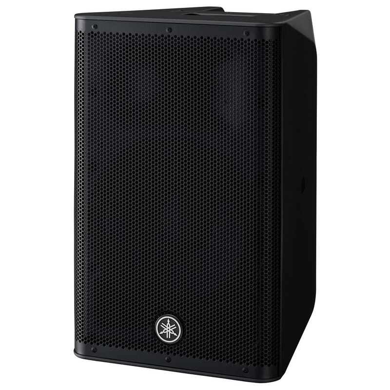 Yamaha DXR10MKII 10-Inch Powered Loudspeaker System 1100W - Black