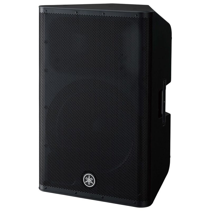 Yamaha DXR15MKII 15-Inch Powered Loudspeaker System 1100W - Black