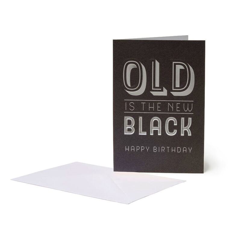 Legami Large Greeting Card - Old (11.5 x 17 cm)