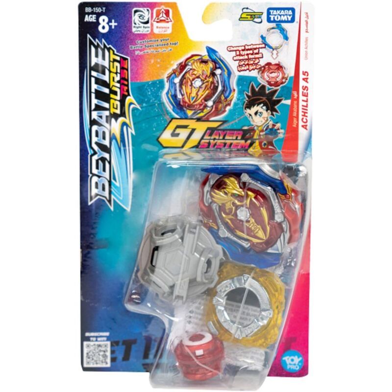 Beyblade Beybattle Burst Rise Gt Layer System Achilles A5