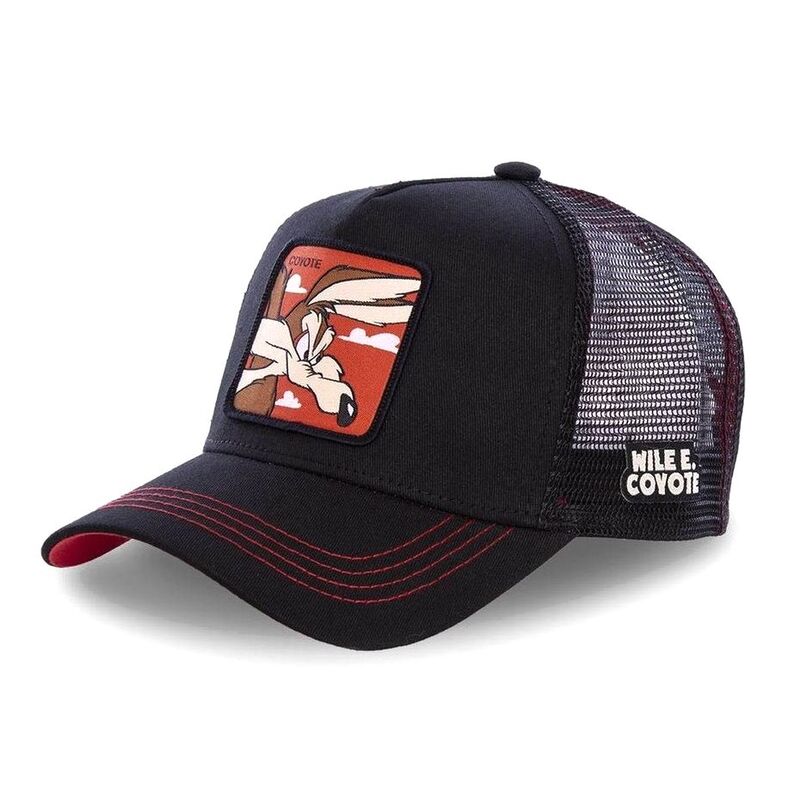 Capslab Looney Tunes Trucker Cap Coyote Black