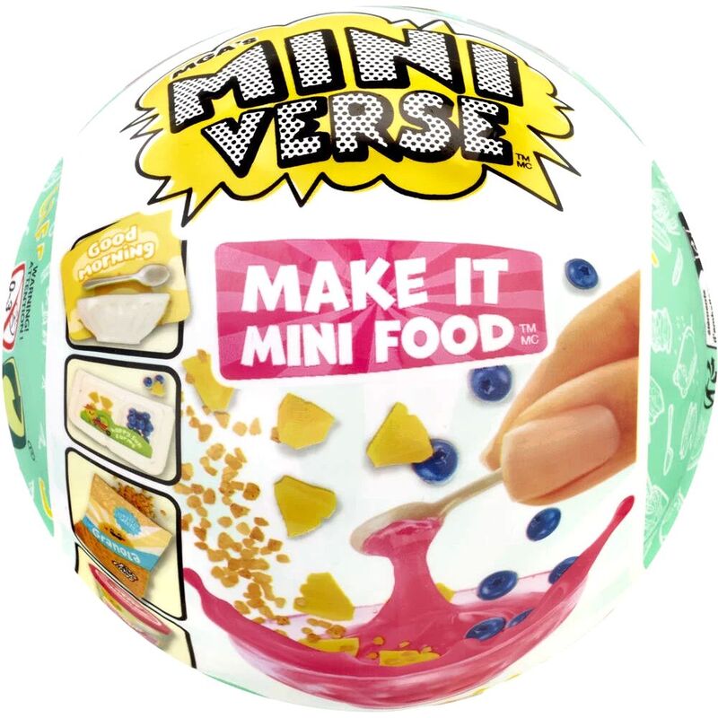 Mga's Miniverse Make It Mini Foods Cafe Series 3 Mga-505396 (Assorted - Includes 1)