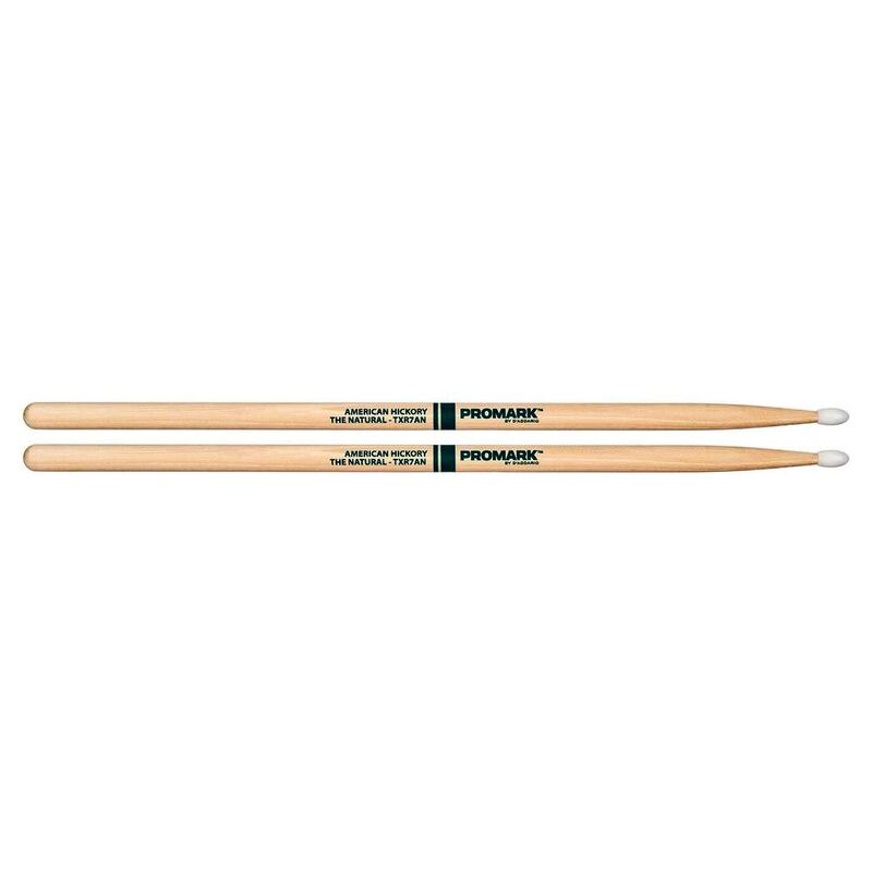 Promark Drumsticks Hickory 7A "The Natural" Nylon Tip Promark Drumsticks Hickory 7A "The Natural" Nylon Tip