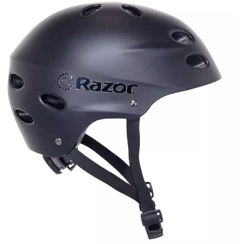 Razor Satin Black Youth Helmet (Age 8+)