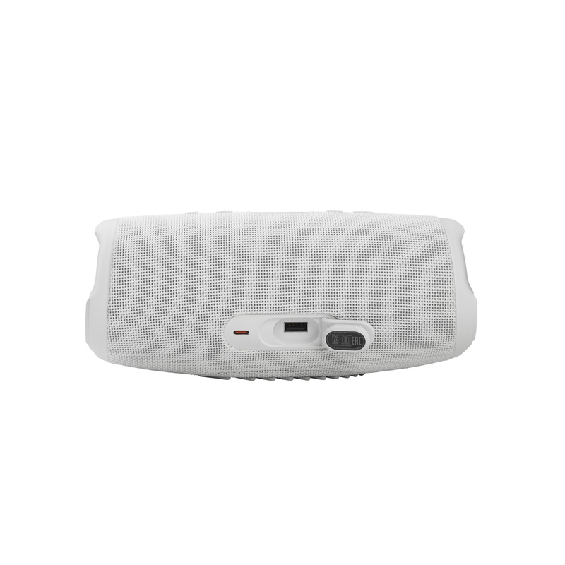 JBL Charge 5 Portable Bluetooth Speaker - White