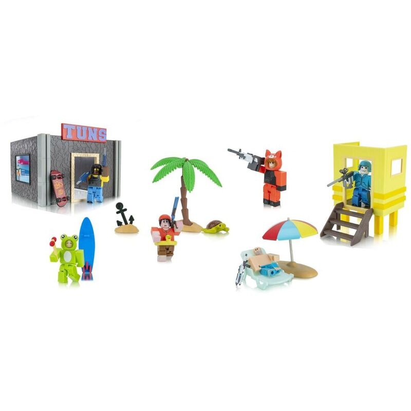 Jazwares Roblox Arsenal Operation Beach Day Deluxe Playset