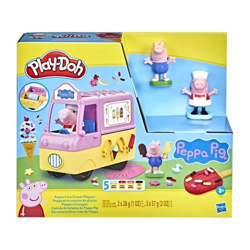 Play-Doh Licensed Playsets Peppa Pig Ice Cream Truck Playset