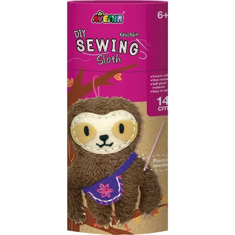 Avenir Sewing My First Doll Kit - Sloth Avenir Sewing My First Doll Kit - Sloth