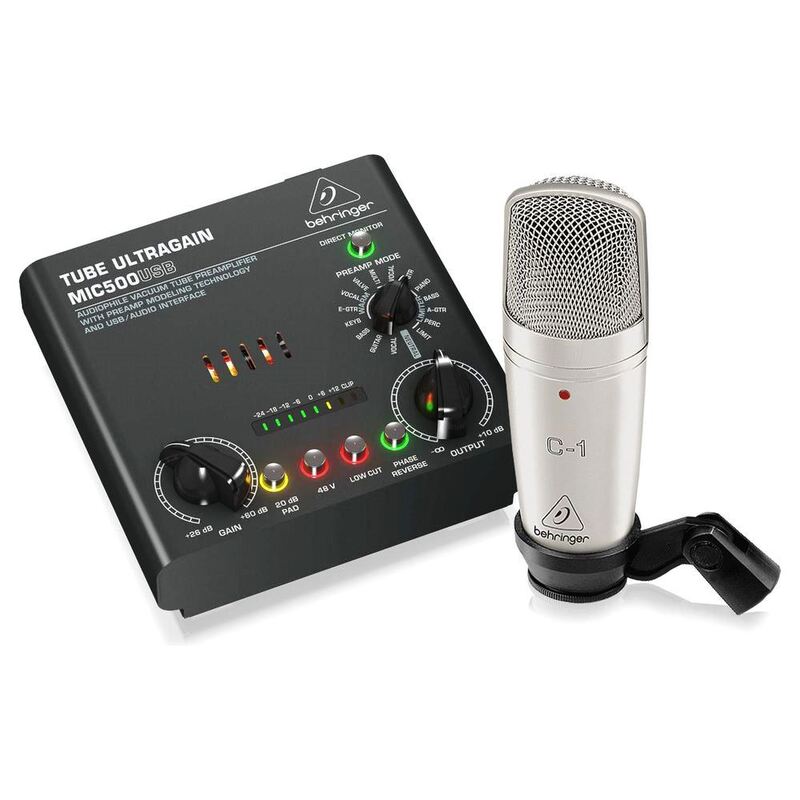 Behringer Voice Studio Recording Bundle