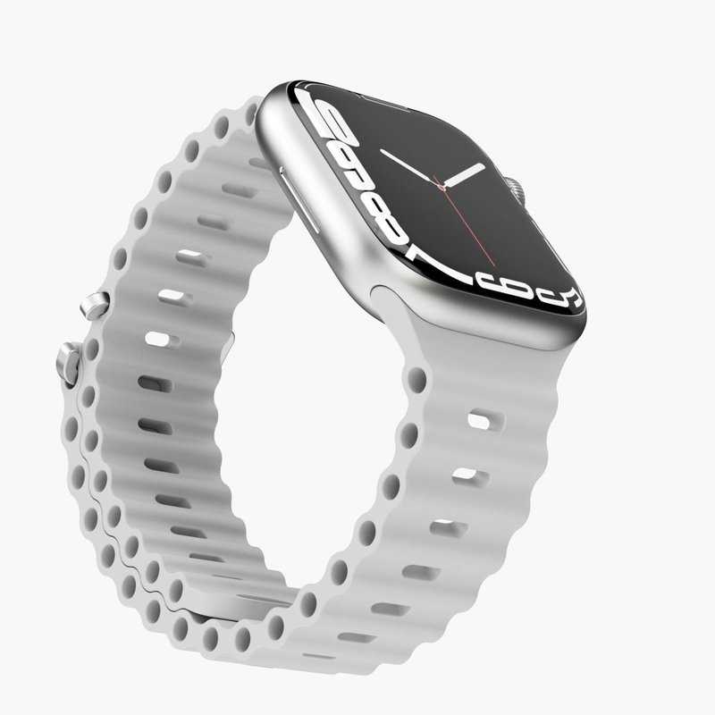 VONMAHLEN Wave Band Case 1 Band One Light Gray (For Apple Watch 38 mm / 40 mm / 41 mm)