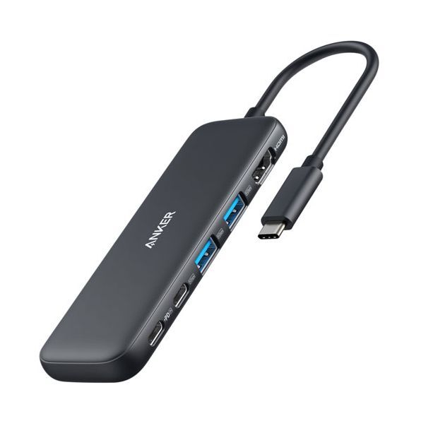 Anker Powerexpand+ Direct 5-in-1 USB-C PD Media HUB - Black