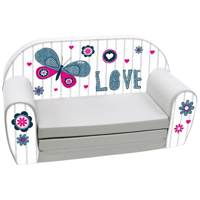 Delsit Sofa Bed - Love - Grey (80 cm)