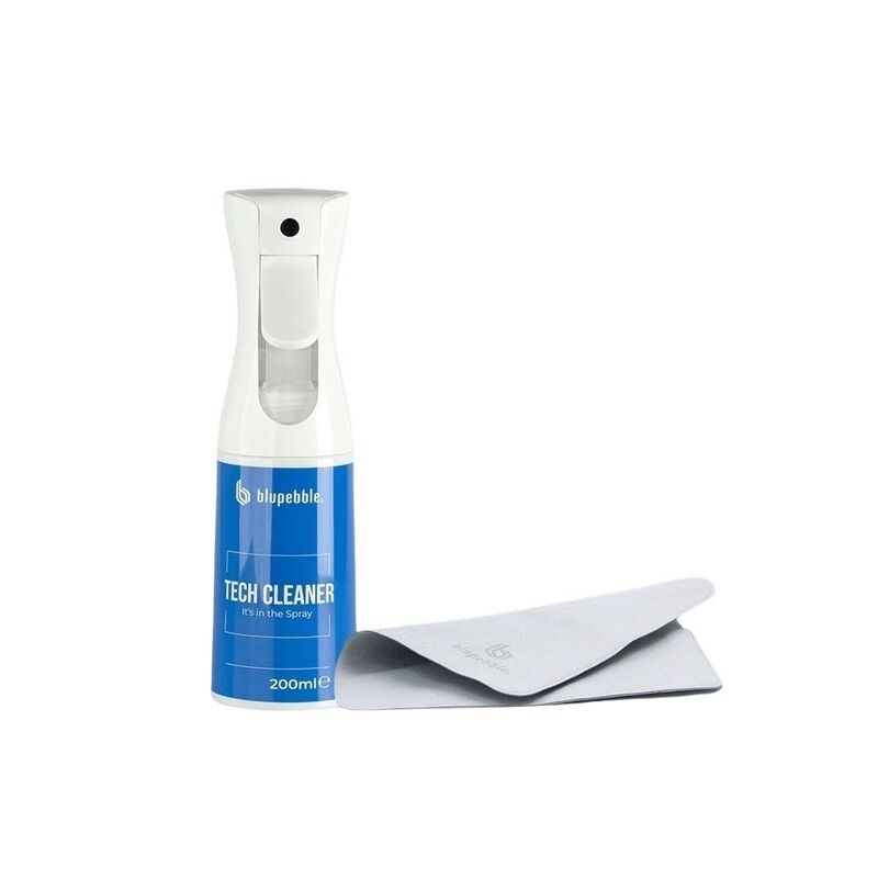 Blupebble Tech Cleaner Spray 200ml With Alcantara Cloth Bp-200Ca - White Blupebble Tech Cleaner Spray 200ml With Alcantara Cloth Bp-200Ca - White