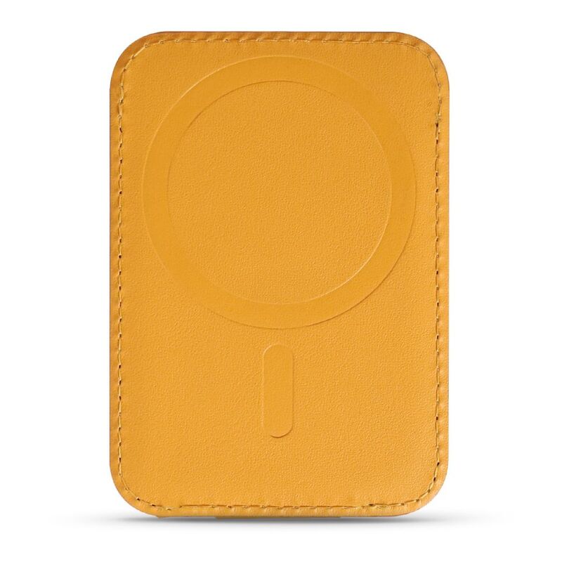 HYPHEN MagSafe Wallet Card Holder with Stand for Smartphone - Orange HYPHEN MagSafe Wallet Card Holder with Stand for Smartphone - Orange