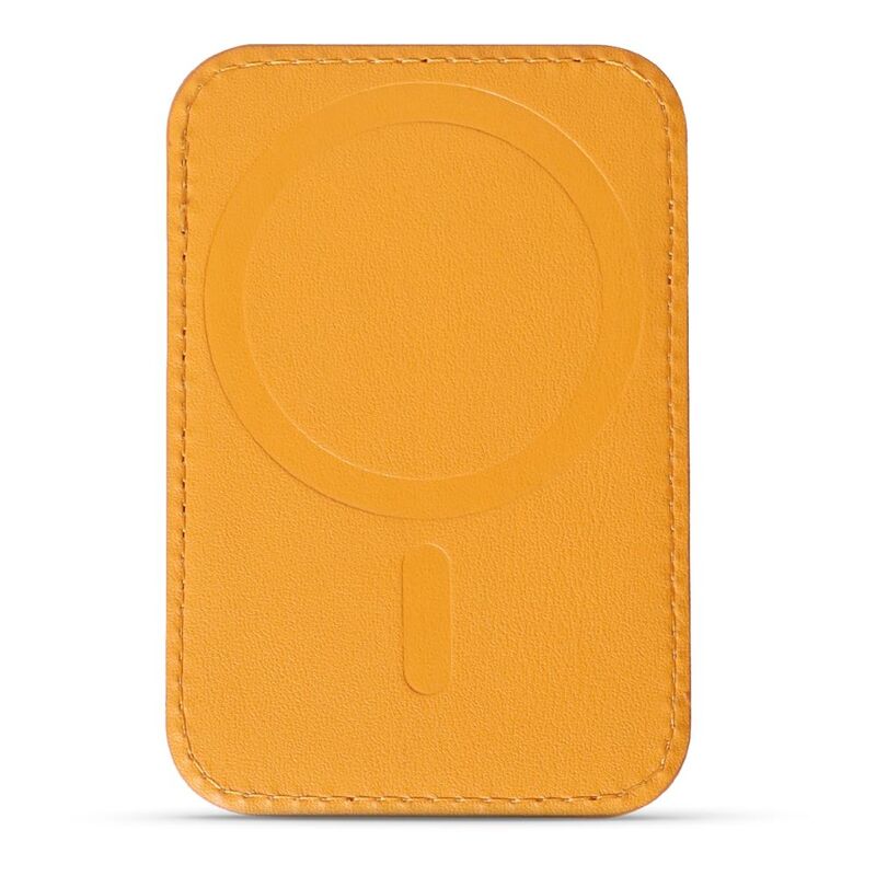 HYPHEN MagSafe Wallet Single Pocket Holder for Smartphones - Orange