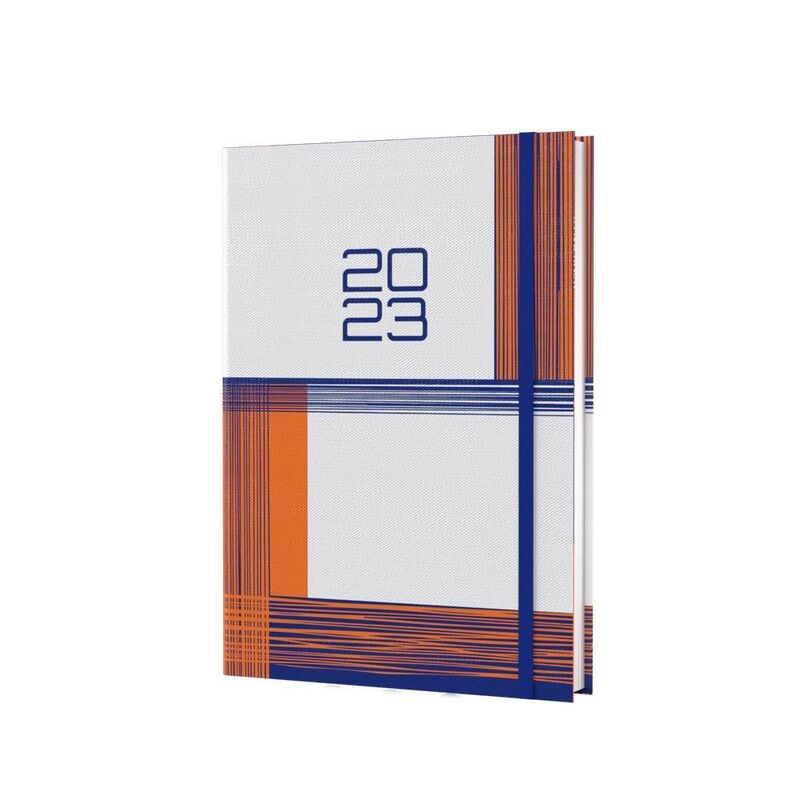 Collins Debden Amara A5 Week To View Diary 2023 - Orange