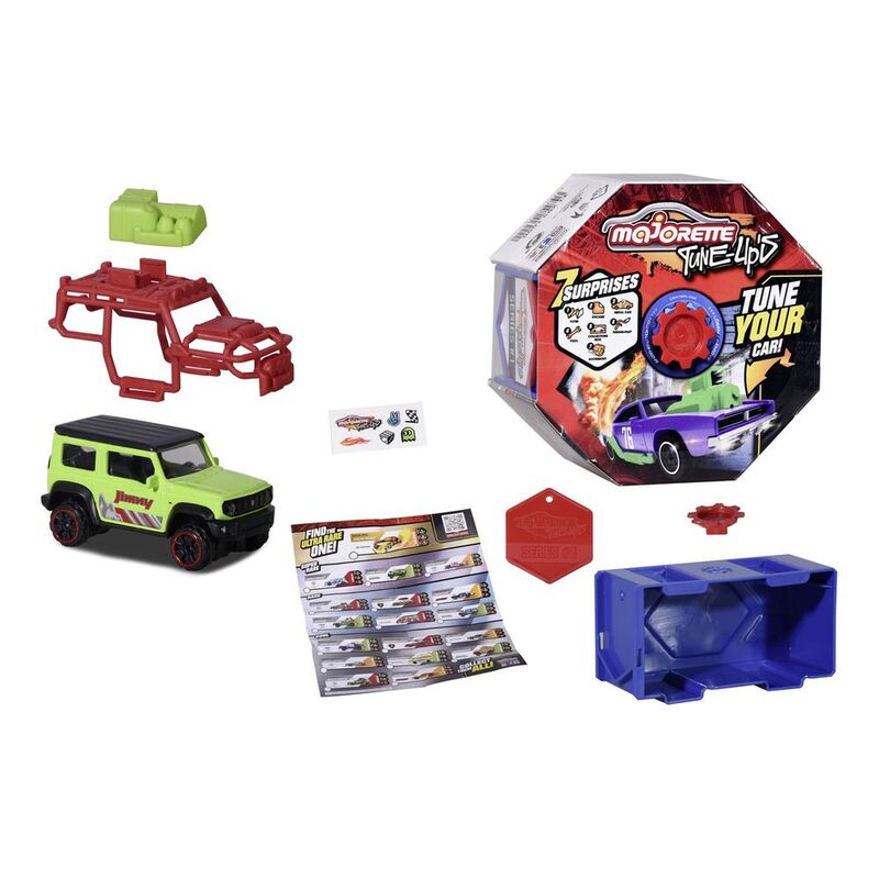 Majorette Tune-Ups 1/64 Diecast Cars (Assorted - Includes 1) Majorette Tune-Ups 1/64 Diecast Cars (Assorted - Includes 1)