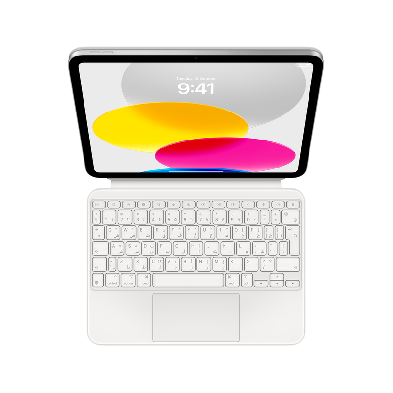 Apple Magic Keyboard Folio for iPad 10.9-Inch (10th Gen) - (Arabic)