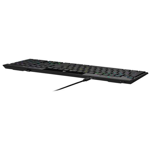 Corsair K100 Air Wireless RGB Ultra-Thin Mechanical Gaming Keyboard - Cherry MX Ultra Low Profile Tactile (US English)