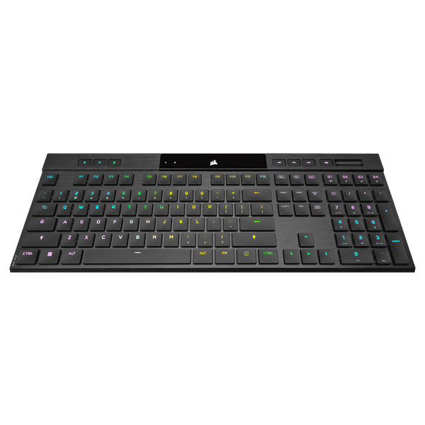 Corsair K100 Air Wireless RGB Ultra-Thin Mechanical Gaming Keyboard - Cherry MX Ultra Low Profile Tactile (US English)