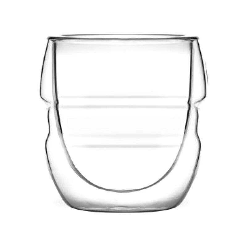 Vialli Design Set Of 2 Double Wall Glasses Sferico 7947 70 ml