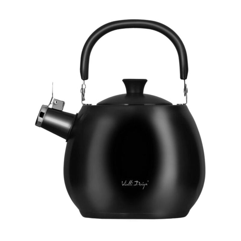 Vialli Design Kettle With A Whistle Graphite Matte Bolla 2.5L 2.5 L