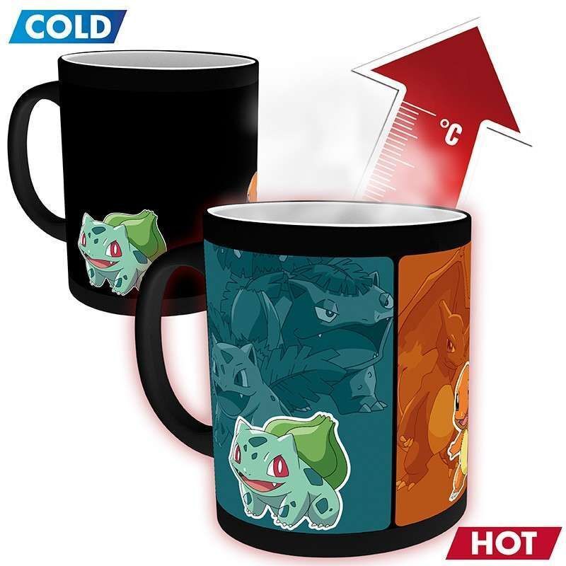 GB Eye Heat Reveal Mug Pokemon Evolve 320ml