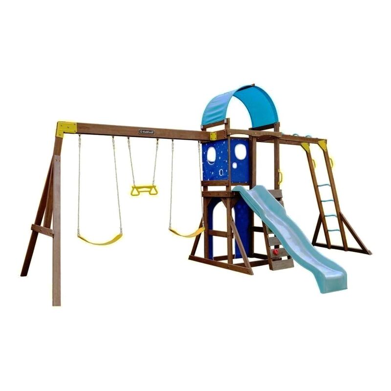 Kidkraft Overlook Challenge Swing Set Playset