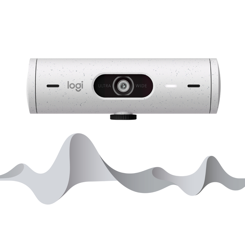 Logitech 960-001428 Brio 500 FHD Webcam - Off-White