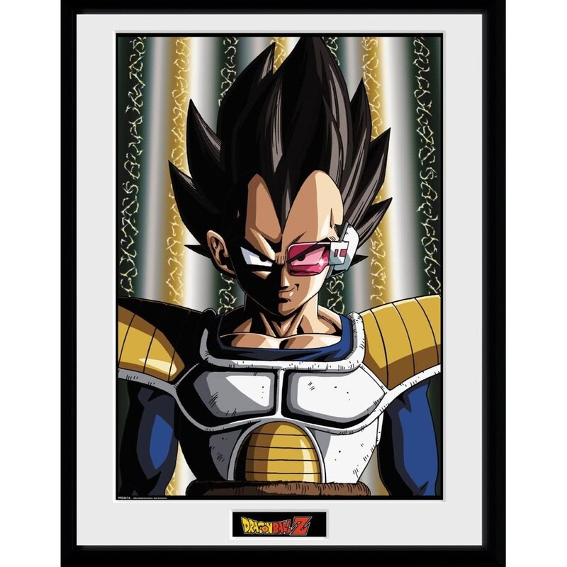 GB Eye Dragon Ball Framed Collector's Print DBZ/"Vegeta" (30 x 40 cm)