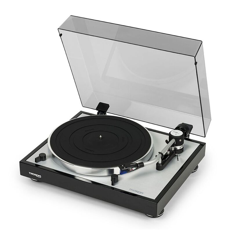 Thorens TD-403 DD Direct-Drive Turntable with Ortofon 2M Blue Cartridge - Black High Gloss