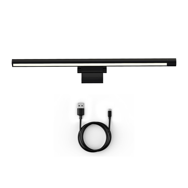 Baseus i-wok Series USB Asymmetric Light Source Screen Hanging Light Pro - Black