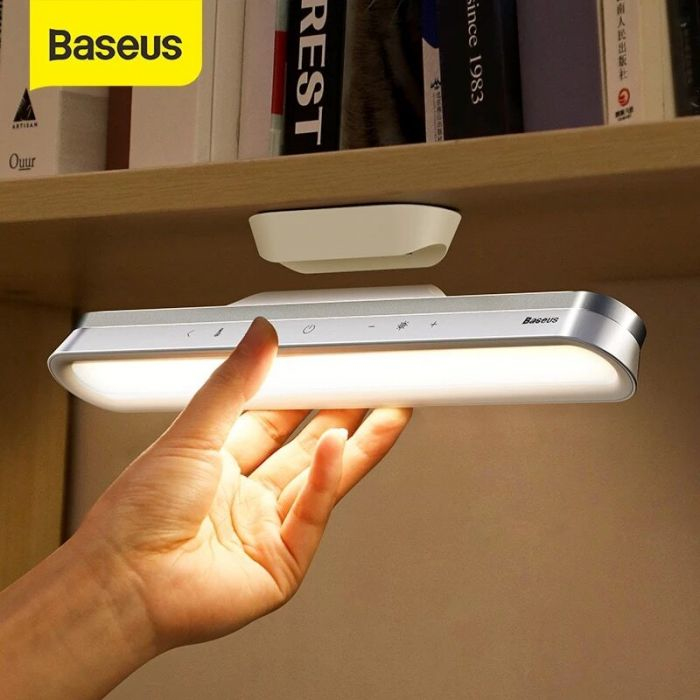 Baseus Magnetic Stepless Dimming Charging Desk Lamp Pro - White