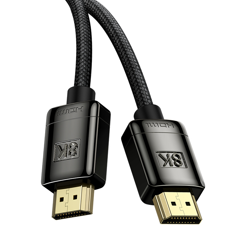 Baseus High Definition Series HDMI 8K to HDMI 8K Adapter Cable 1m - Black